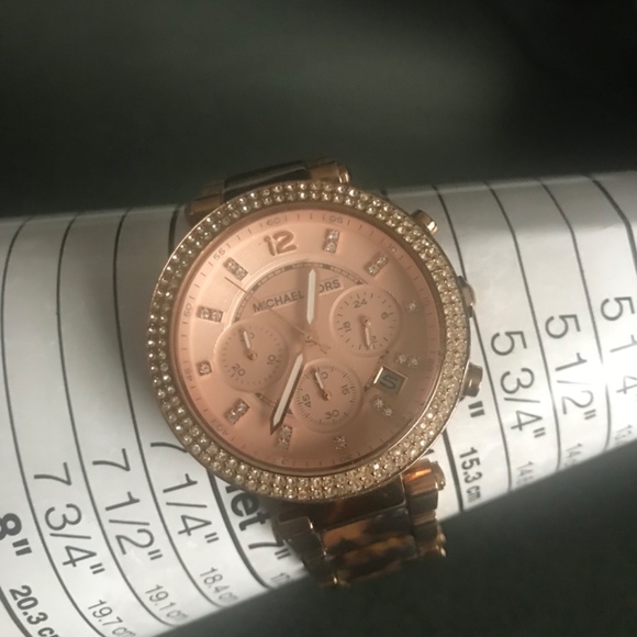 Michael Kors Rose Gold-tone Tortoise Women’s Watch MK5538 - Picture 13 of 16